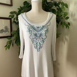 Miracle suit blouse